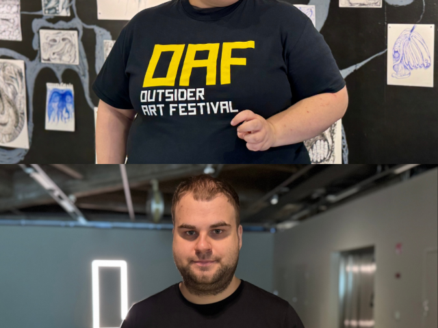 Asiakkaidemme kokemuksia Outsider Art Festivalista 2026: tapahtumaoppaat Inka ja Olli