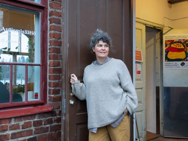 Ihmisiä Lähteellä: Synnöve Lindberg