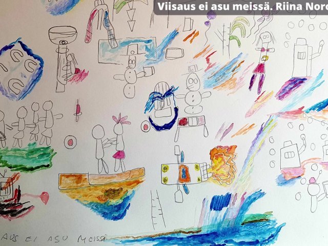 Kurkistus Kettukin vuoden taiteilija Riina Noron taiteilijaresidenssiin Mäntässä. Noro työskenteli Serlachius-residenssissä huht...