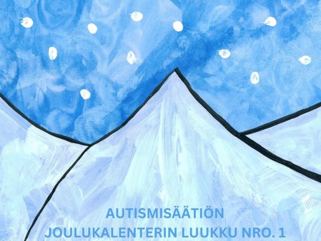Mukavaa alkanutta joulukuuta!