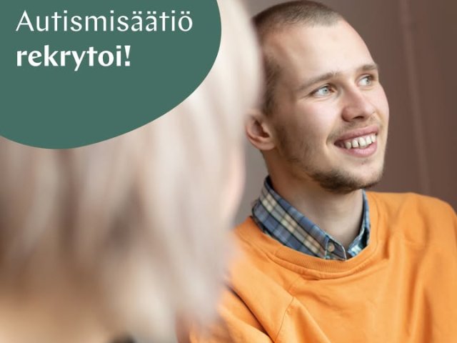 Kiinnostaako merkityksellinen työ, jossa voit olla mukana tukemassa autismikirjon henkilöiden yhdenvertaista osallistumista yhte...